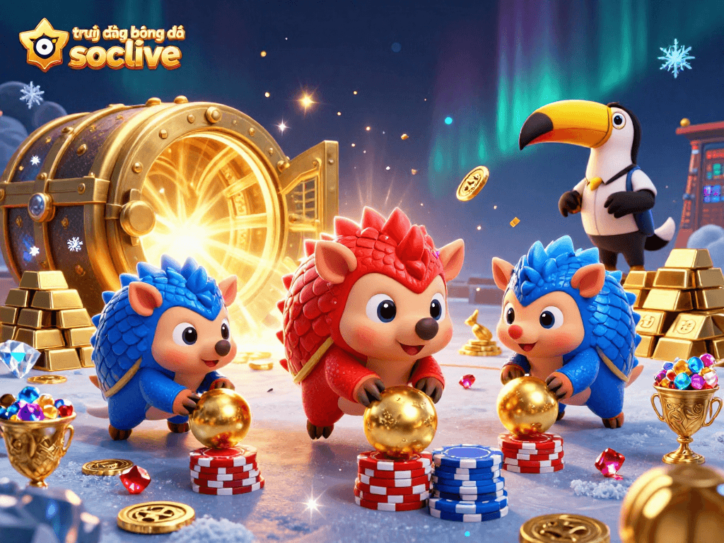 Engage in the excitement of trực tiếp bóng đá socolive with dynamic pangolins bowling through poker chips.