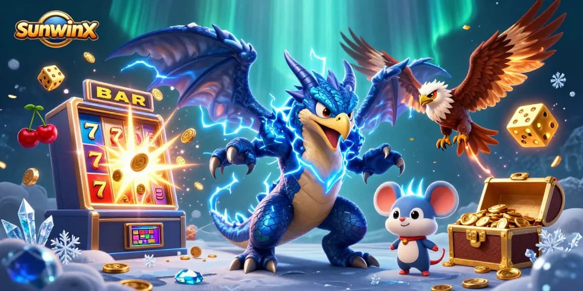 Engage with exciting sunwinx casino games featuring dynamic dragons and jackpot illustrations.