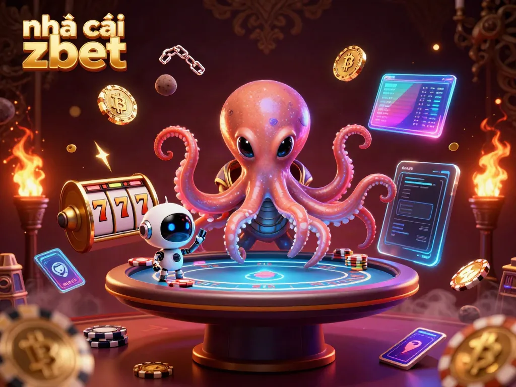 Experience thrilling gameplay at nhà cái zbet with vibrant 3D characters and dynamic casino elements.