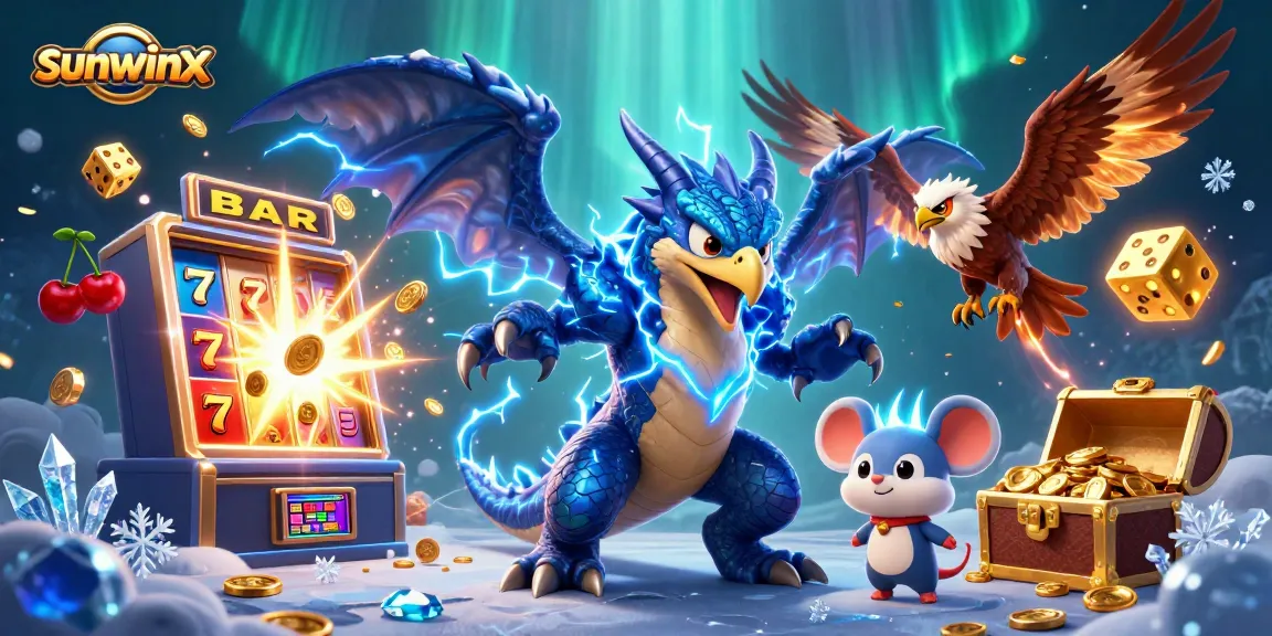 Engage with exciting sunwinx casino games featuring dynamic dragons and jackpot illustrations.