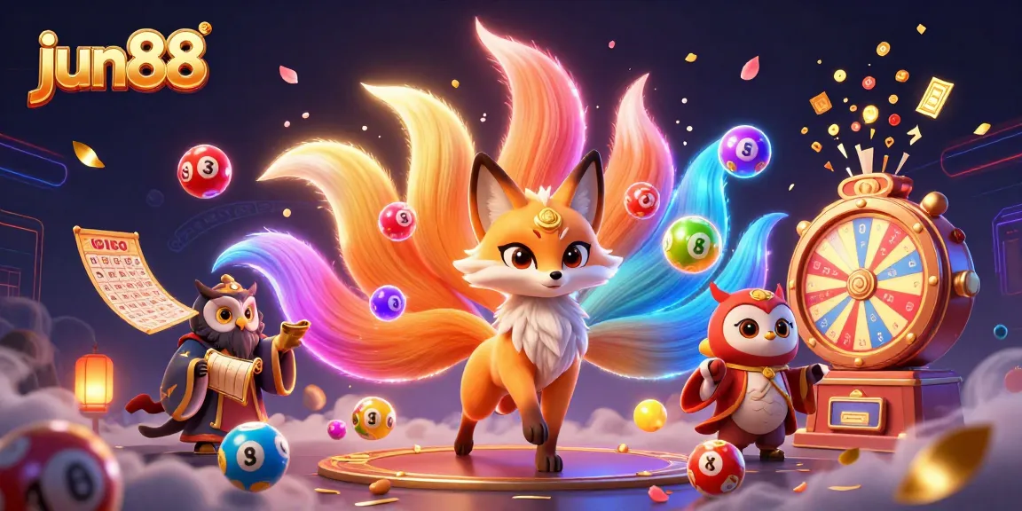 Experience exciting gameplay at jun88 with vibrant characters and dynamic casino elements in a mesmerizing scene.